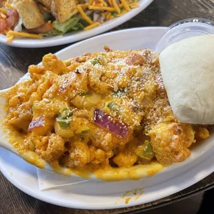 Buffalo chicken Mac and cheese