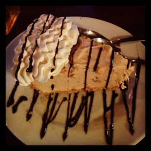 Peanut butter pie! To die for...