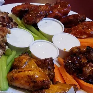 Wings - Drums AND Flats McKoy's Smokehouse &amp; Saloon