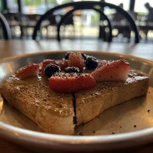 Very Berry Sunflower Toast