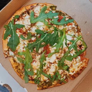 Chicken Pesto Flatbread