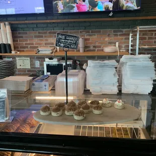 Front pastry counter