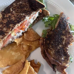 Chicken salad sandwich