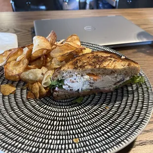 Chicken salad sandwich