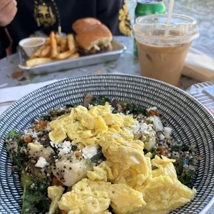 Harvest Quinoa Bowl With Egg