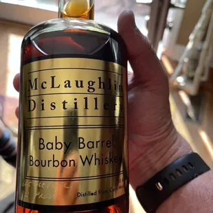 My bottled bourbon