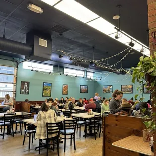 Indoor dining room