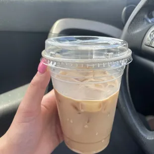 Lavender Latte (already started drinking)