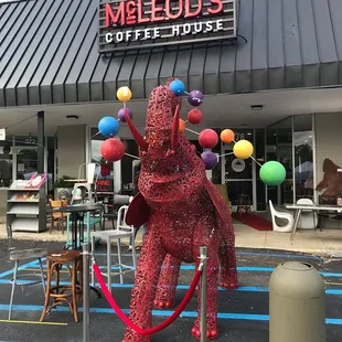 The grand entrance to McLeod&apos;s Coffee House!