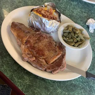 Beautiful steak  at 1/2 the cost!!