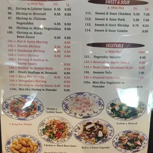 ramen and noodles, menu