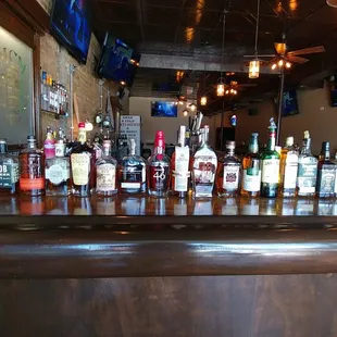 Over 31 Whiskeys to choose from!