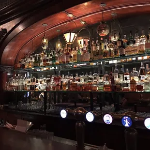 many bottles of alcohol