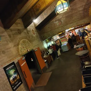 the interior of a restaurant