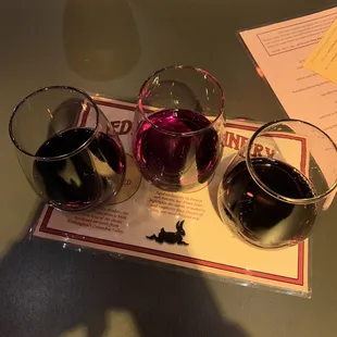 Wine flight