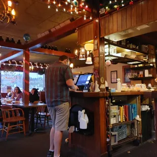 a man using a laptop