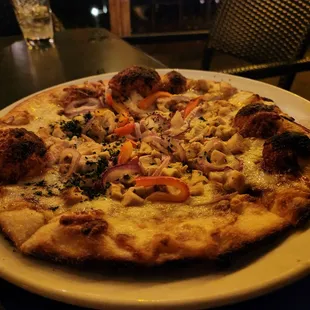 Hammerhead BBQ chicken pizza