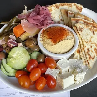 Hummus platter