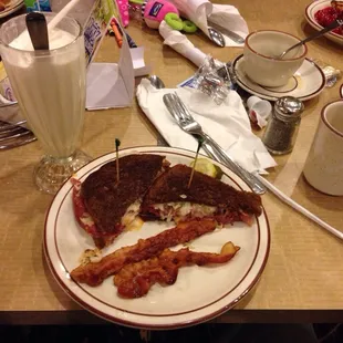 Great food! The shake was spectacular!