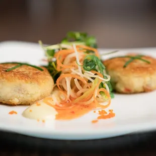 Crab &amp; Scallop Cakes