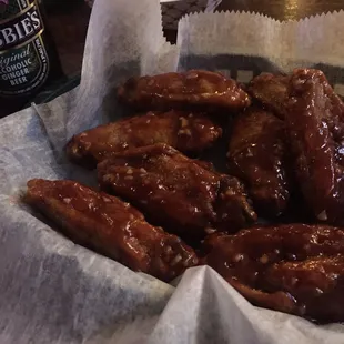 Hot garlic bbq wings