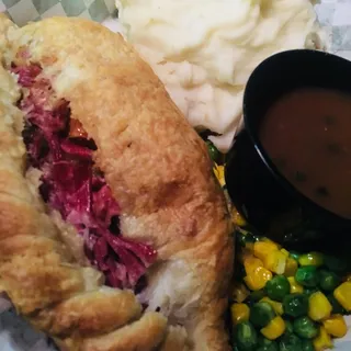 Jalapeño Corned Beef Pasty