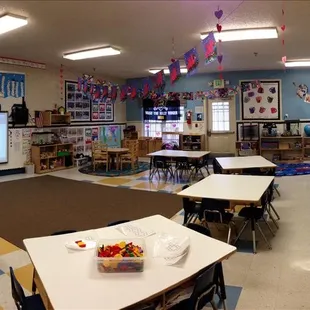 Private Kindergarten Classroom