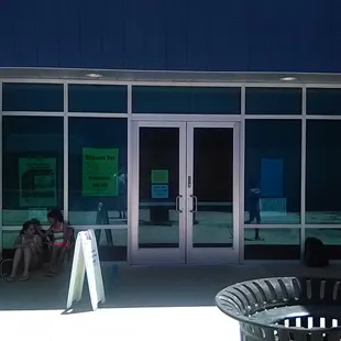 Entrance to mcmurtrey aquatic