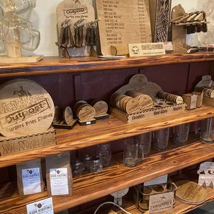 The sell different items