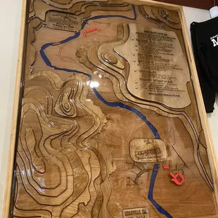 Cool map of Kernville