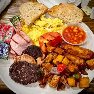 Traditional Irish Breakfast. Always a BIG hit.