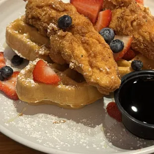 Chicken and Waffles