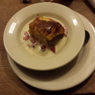 White Chocolate Bread Pudding