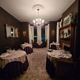 the dining room