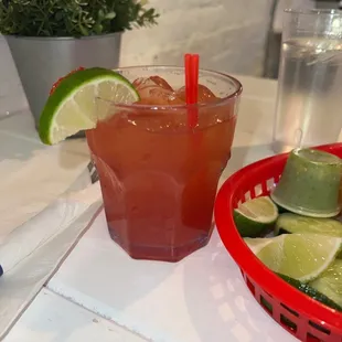 Fresh Strawberry Margarita