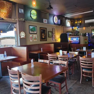 tables and booths