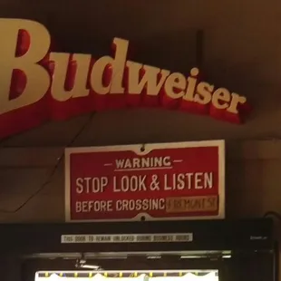 Be careful crossing the street...