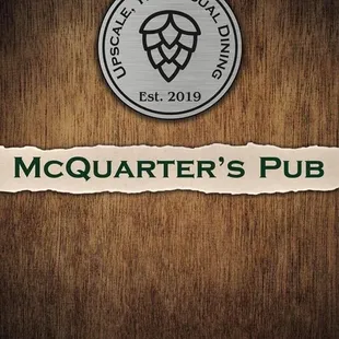 the logo on the door