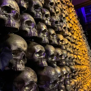 Wall of skulls