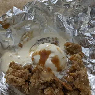 Green apple crisp