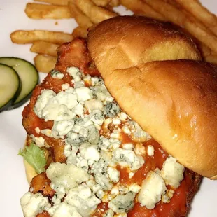Beer Battered Buffalo Chicken