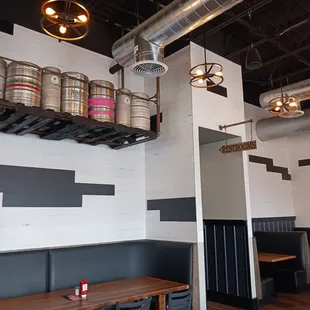 Welcoming decor when you walk in.