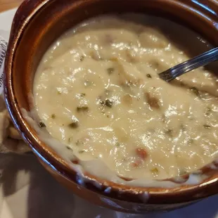 Loaded potato soup