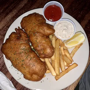 Beer Battered Fish &amp; Chips