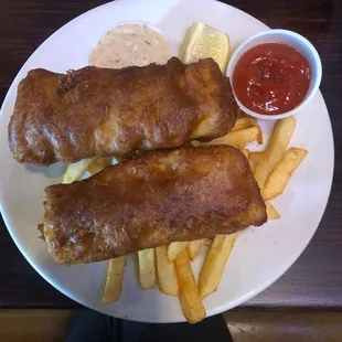 Beer Battered Fish &amp; Chips