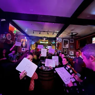 Back bar. Private party