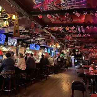 people sitting at the bar