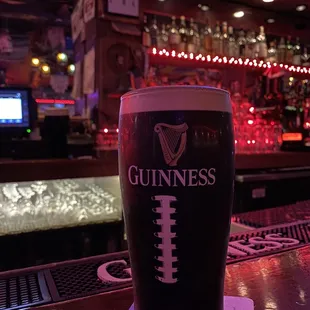 a pint of guinness