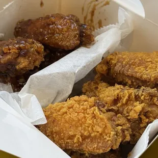 Mix &amp; Match 2 Flavor Wings (Original Olive &amp; Soy Garlic)