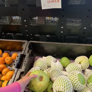 Giant guava! They are actually good if u cook em